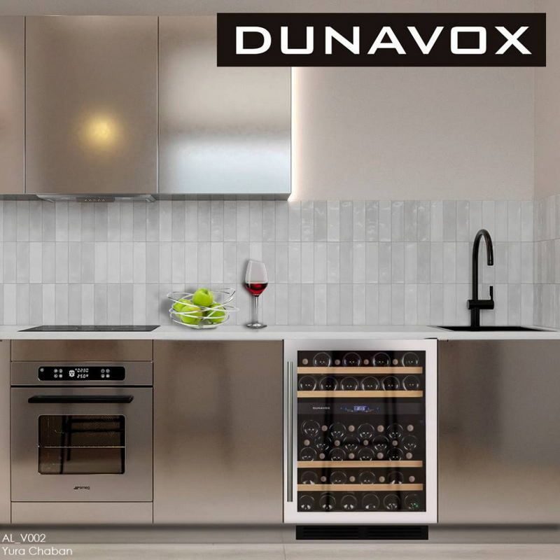 Фото Шкаф винный Dunavox DX-53.130SDSK/DP 4