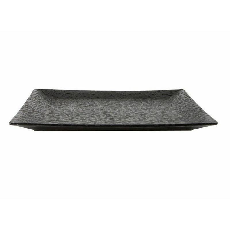 Фото Тарелка квадратная Porland Black Moss 18 см — арт. 188719 BLACK MOSS 1