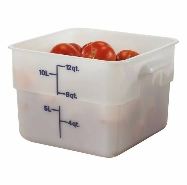 Фото Контейнер для хранения продуктов Cambro 310х256 мм, 11,4 л, со шкалой, полиэтилен — арт. 12SFSP 148 1