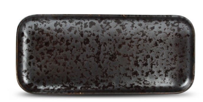 Блюдо F2D Oxido Black H 25 L 220 мм артикул 605003