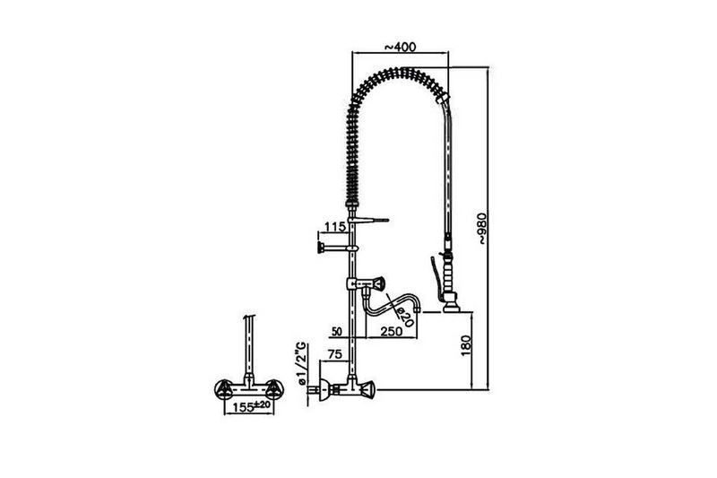 Фото Устройство душирующее Klarco styl — арт. 3S.4051.19N.K13 1