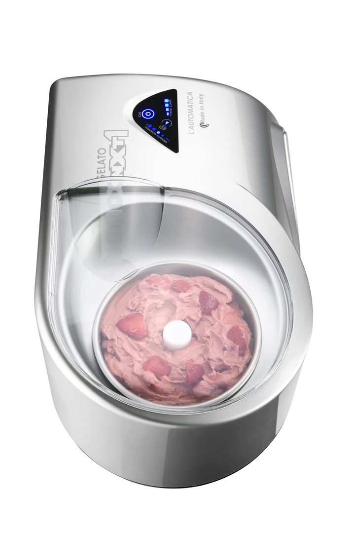 Фото Фризер для твердого мороженого Nemox GELATO NXT1 L'AUTOMATICA SILVER с 1 чашей 1.7 — арт. 003A600960 1