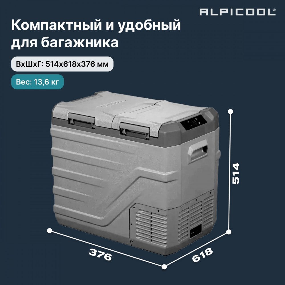 Фото Автохолодильник Alpicool NLD55 (12/24) 3