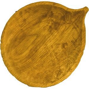 Блюдо Fuga Осина 250*205 мм. артикул 11.06.8.4-03
