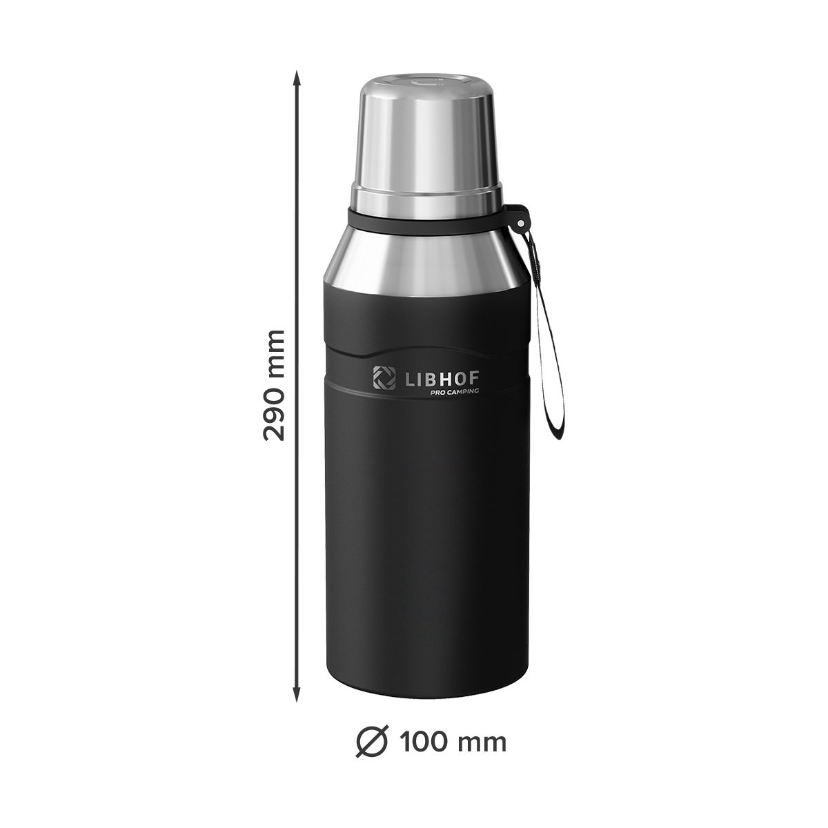 Фото Термос бытовой Libhof TM-1000 1,0 л — арт. libtm1000 11