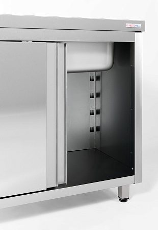Фото Стол-тумба с ванной моечной RESTOINOX — арт. СПЗК2М-12/7-Б 4