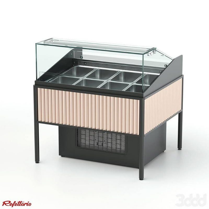 Витрина для мороженого Light 1425x1045x1200мм