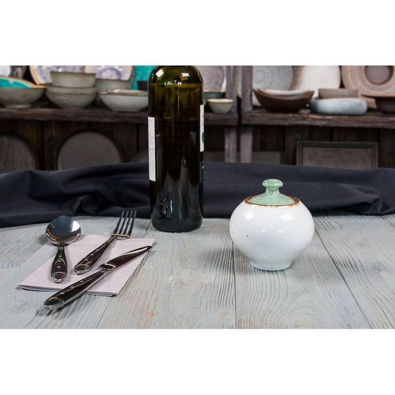 Фото Сахарница P.L. Proff Cuisine Fusion Blue Lake 230 мл, D 92 мм, H 98 мм — арт. P6126509-SH234 к=48/4 3