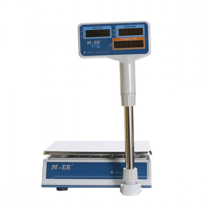 Весы торговы MERTECH M-ER 322 ACPX-15.2 "Ibby" LCD
