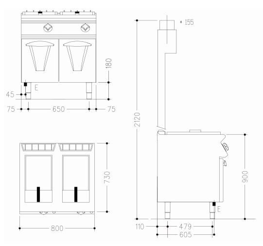 Фото Фритюрница электрическая Mareno NF78E152 1