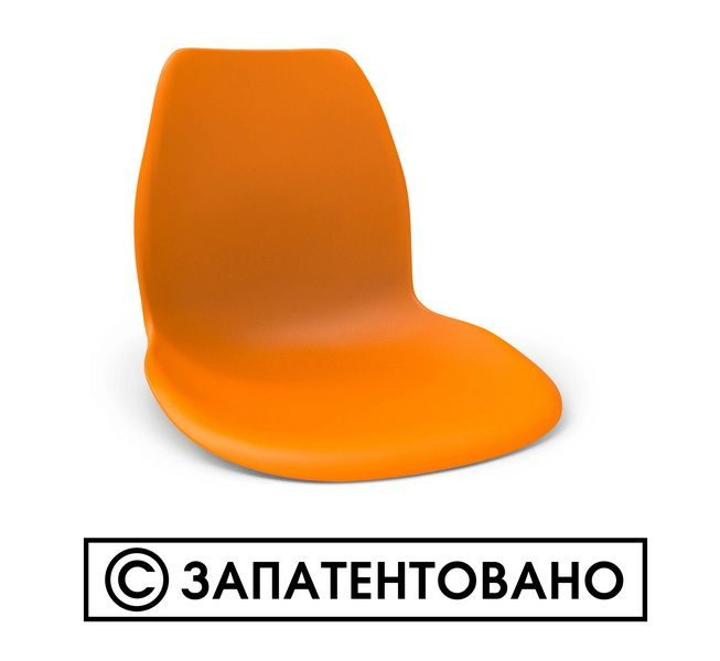 Фото Стул Sheffilton SHT-ST29/S130 HD оранжевый/черный муар 2