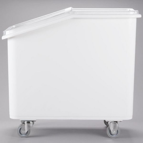 Фото Контейнер для сыпучих продуктов Cambro передвижной белый — арт. IBS27 148 6