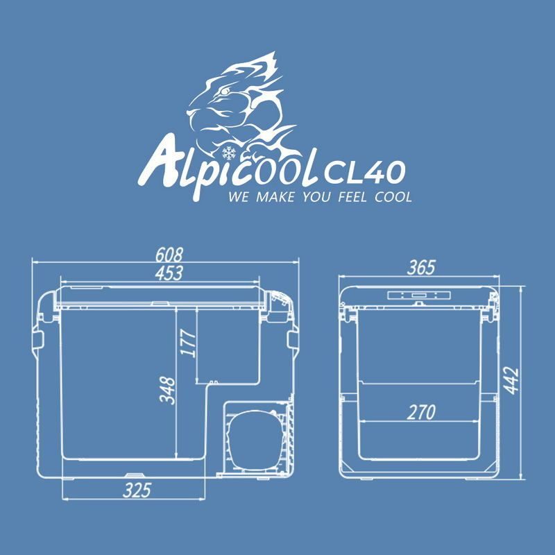 Фото Автохолодильник Alpicool CL40 (12/24) 7