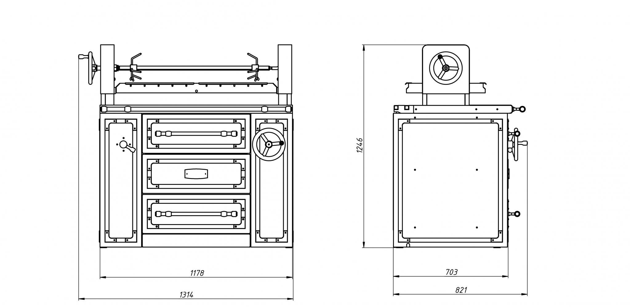 Фото Гриль-мангал GRILL MASTER PALERMO GRILL GM (BASE) 2