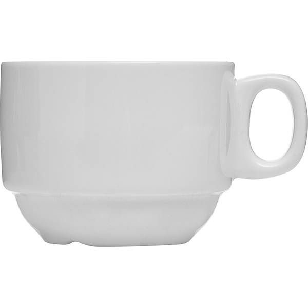 Чашка KunstWerk Paula белая H 60 мм артикул A0490