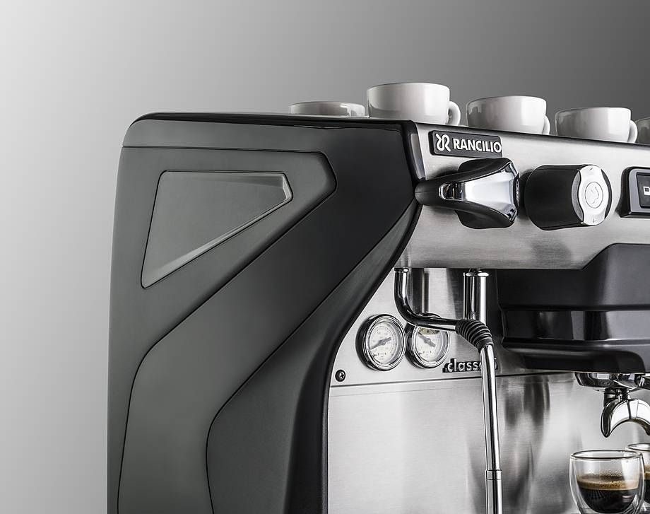 Фото Кофемашина рожковая полуавтоматическая Rancilio CLASSE 5 S 2GR BLACK — арт. MCRV32-07933 2