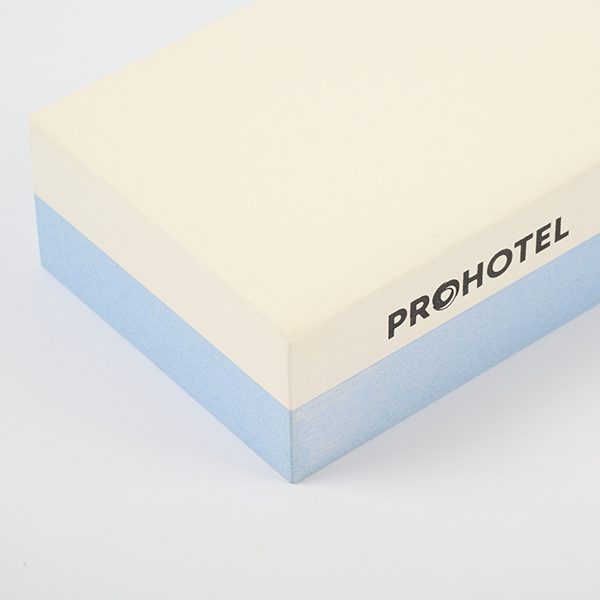 Фото Камень точильный ProHotel H1012 абразивность 2000/5000, белый/голубой артикул 4130824 4