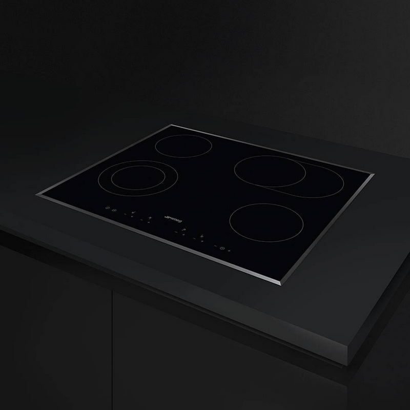 Фото Варочная панель электрическая SMEG — арт. SE364EMTB 3