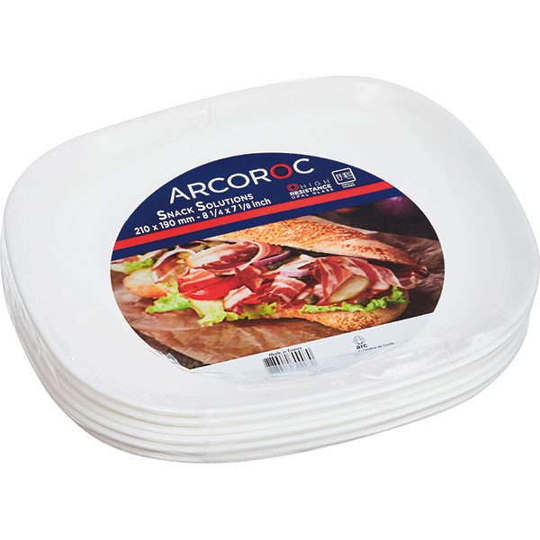 Фото Блюдо Arcoroc Evolutions Solutions для закусок 215х190 мм — арт. L2808 1