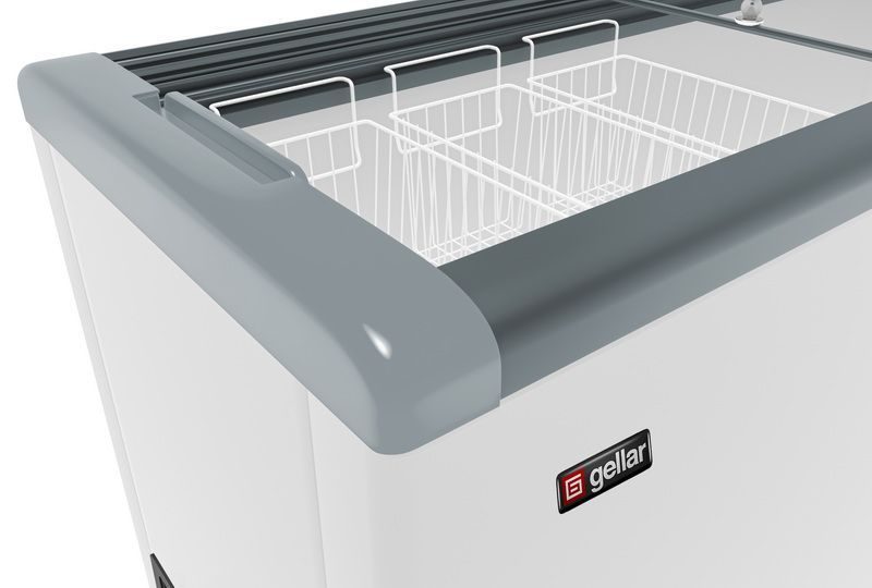 Фото Морозильный ларь Gellar FG 250 C серый 1