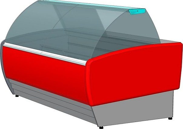 Фото Витрина для мороженного Enteco master Вилия 120 ВН ICE без боковин 3