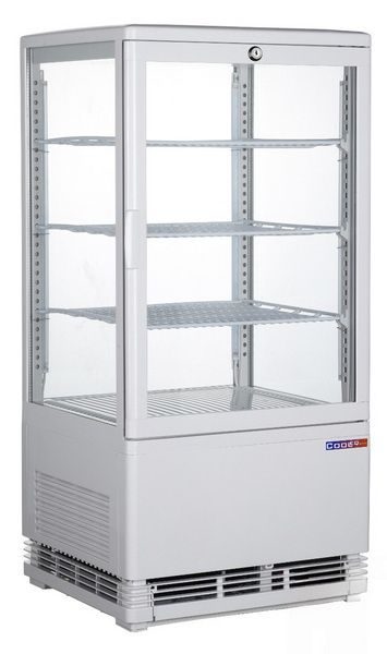 Витрина холодильная настольная COOLEQ CW-70 White