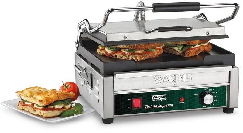 Фото Гриль контактный WARING WFG250E 1