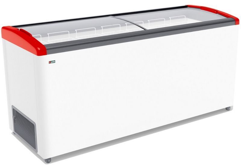 Морозильный ларь Gellar FG 700 E красный