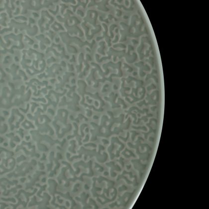 Фото Тарелка мелкая без бортов Corone Nori 11" D 276 мм, зеленый [LQ-QK15286-GRE] — арт. фк5605 3