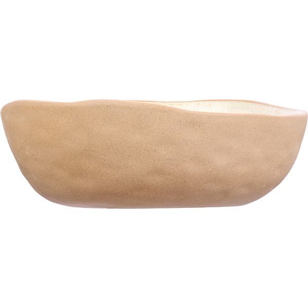 Фото Салатник Kunstwerk Grasp 280 мл, D 140 мм, H 55 мм, бежевый — арт. 20728/beige 1