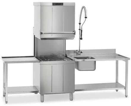 Фото Машина посудомоечная купольная SMEG — арт. HTY611D 4