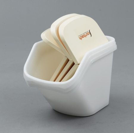 Фото Крышка для контейнера Scaritech на 40 л, цвет слоновая кость — арт. BAC008CI 3