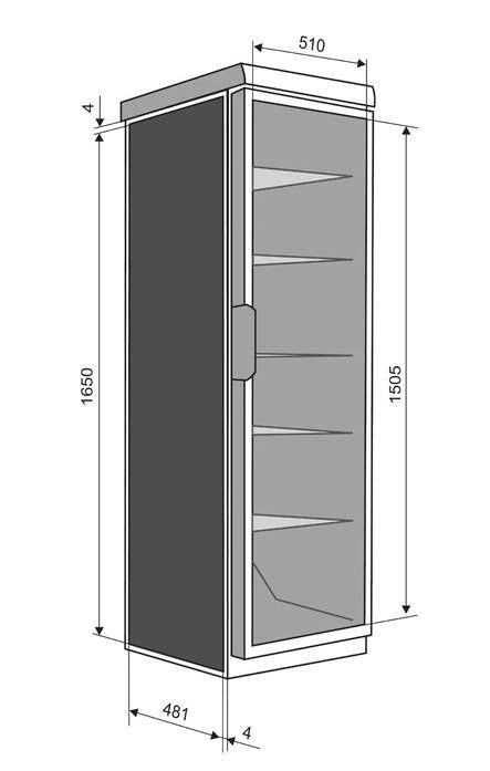 Фото Шкаф винный Snaige WD35SM-S3JJSG10 (CD 400W-1102) — арт. WD35SM-S3JJSG10XXJJX1SN4B 1