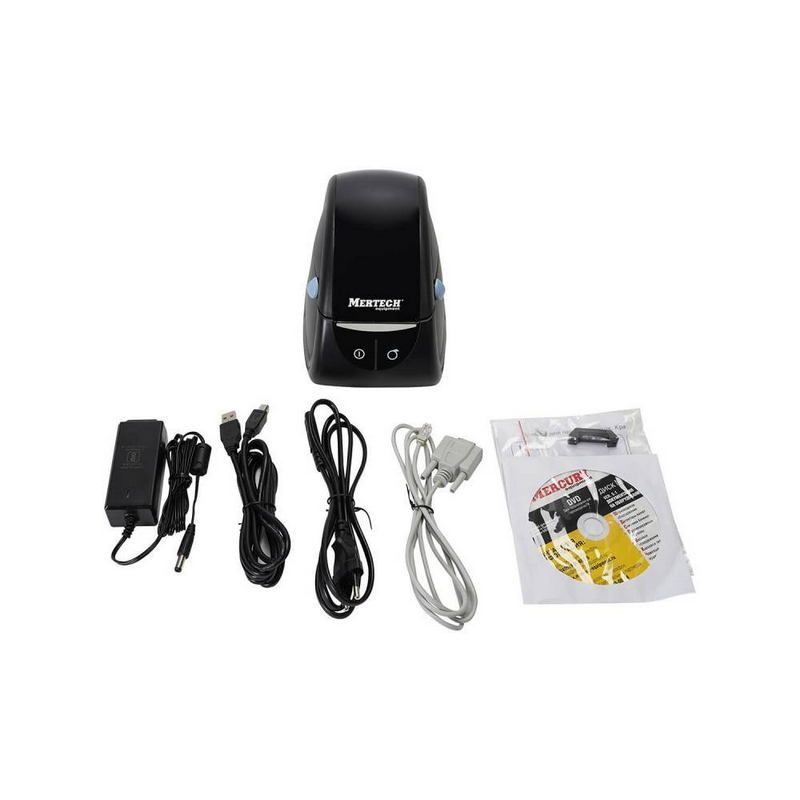 Фото Термопринтер этикеток MERTECH LP58 EVA (RS232, USB) black 8