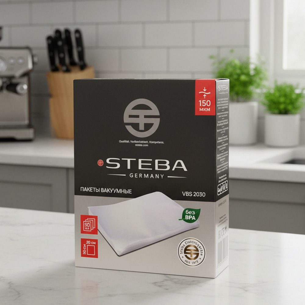 Фото Пакеты для вакуумирования Steba VBS 2030,150 мкм, 50 шт — арт. VBS 2030/150/50 1