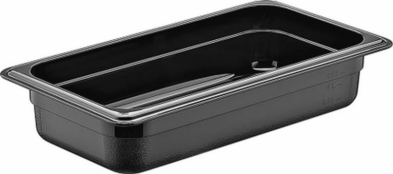Гастроемкость Gastroplast 1/3 черная артикул 79650