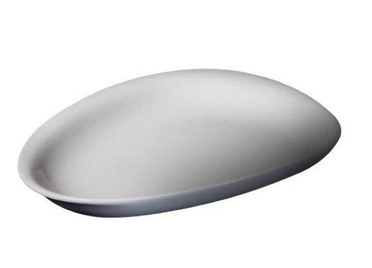 Фото Блюдо Cameo Pearl L 200 мм, B 170 мм, H 25 мм — арт. 713-T81 1