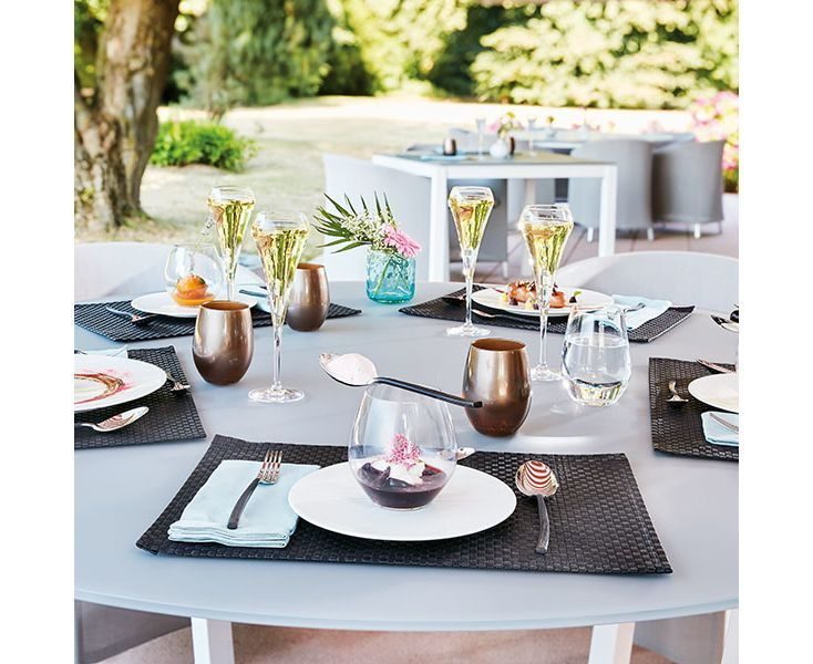 Фото Ложка десертная Chef&Sommelier Black Oak сталь нерж., металлич., черный, L 18,2 см — арт. T9206 4