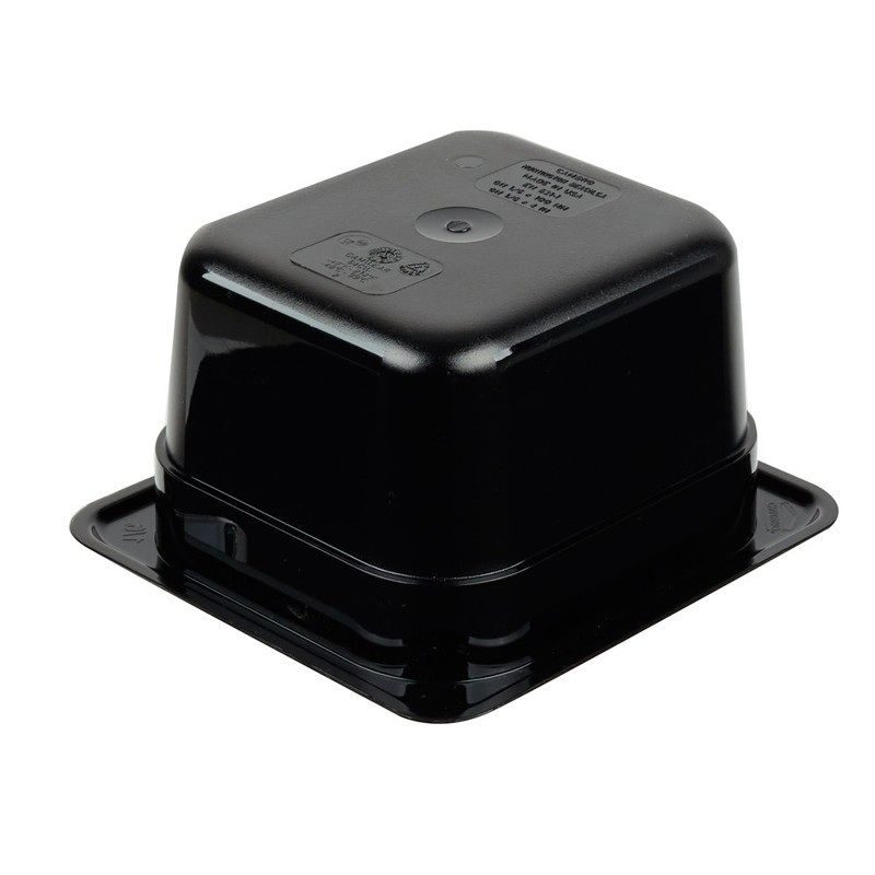 Фото Гастроемкость Cambro Camwear GN 1/6-150 поликарбонат, черная 2,2 л — арт. 66CW 110 1
