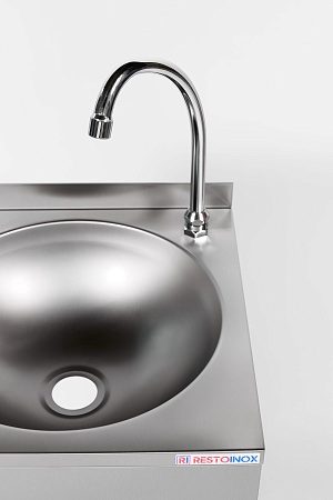 Фото Рукомойник металлический RESTOINOX напольный — арт. РННХ-40/40-Б 6