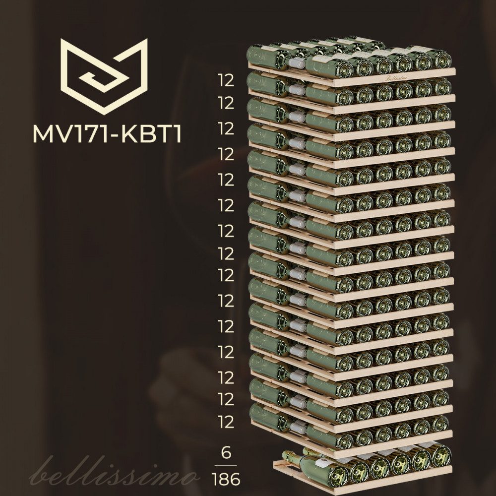 Фото Шкаф винный Meyvel MV171-KBT1 компрессорный 28