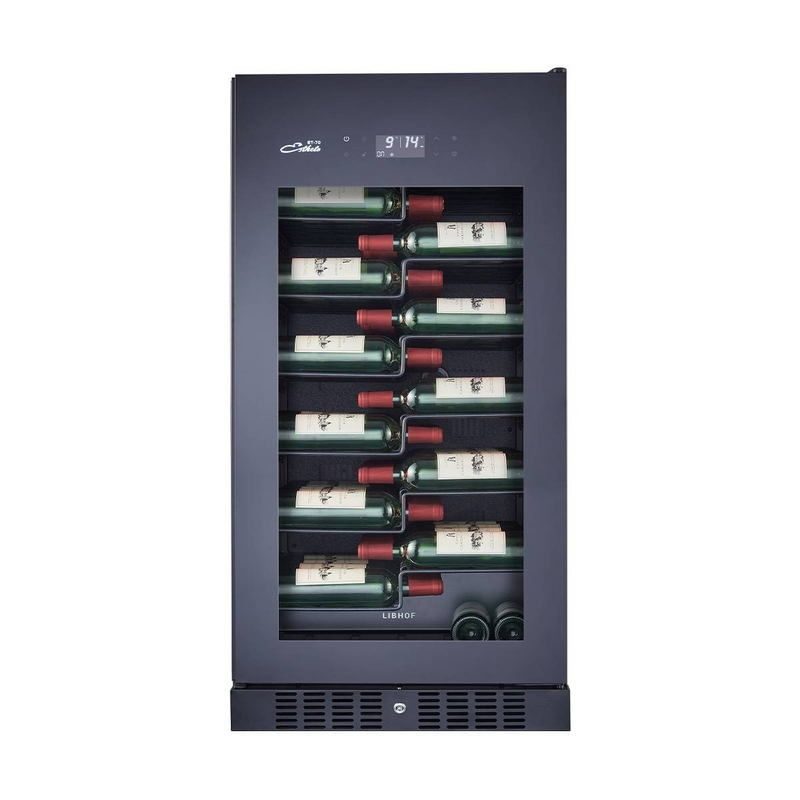 Фото Шкаф винный Libhof ET-70 black — арт. libet70b 1