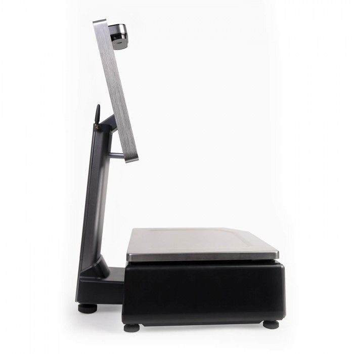 Фото Весы торговые с печатью этикеток MERTECH M-ER 727PM-15,2 (VISION-AI, 15", USB, Ethernet, Wi-Fi) 6