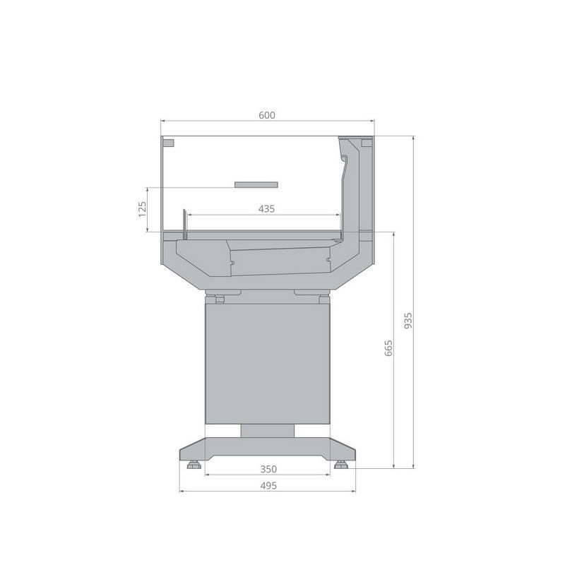 Фото Промо-витрина BrandFord Aura SLIM SQ — арт. ГХ917 1