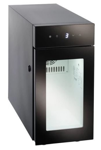 Шкаф барный для молока FRIDGE стеклянная дверь