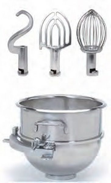 Комплект из 40 л дежи с насадками миксера SP-60