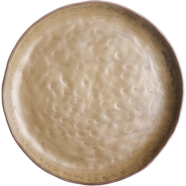 Тарелка Kunstwerk Grasp D 260 артикул 20724/brown