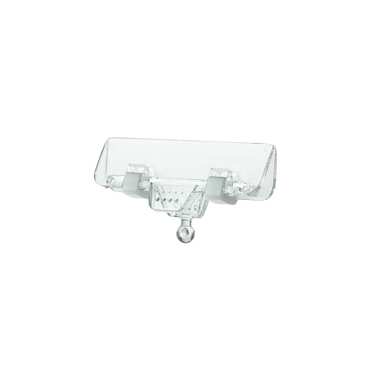 Зажим EuroposGroup CARDCLAMP-VL, цвет прозрачный