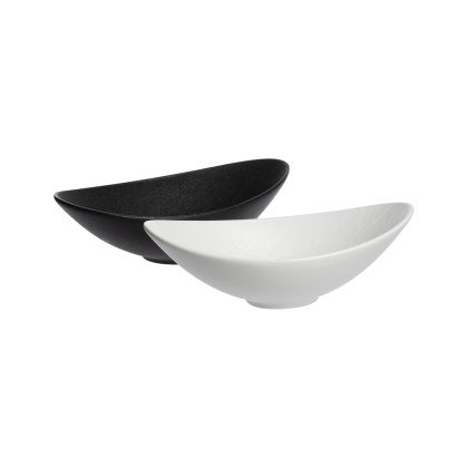 Фото Салатник Corone Grafica 8,5" 375 мл, L 210 мм, фигурный, белый [XSY3217] — арт. фк6942 3