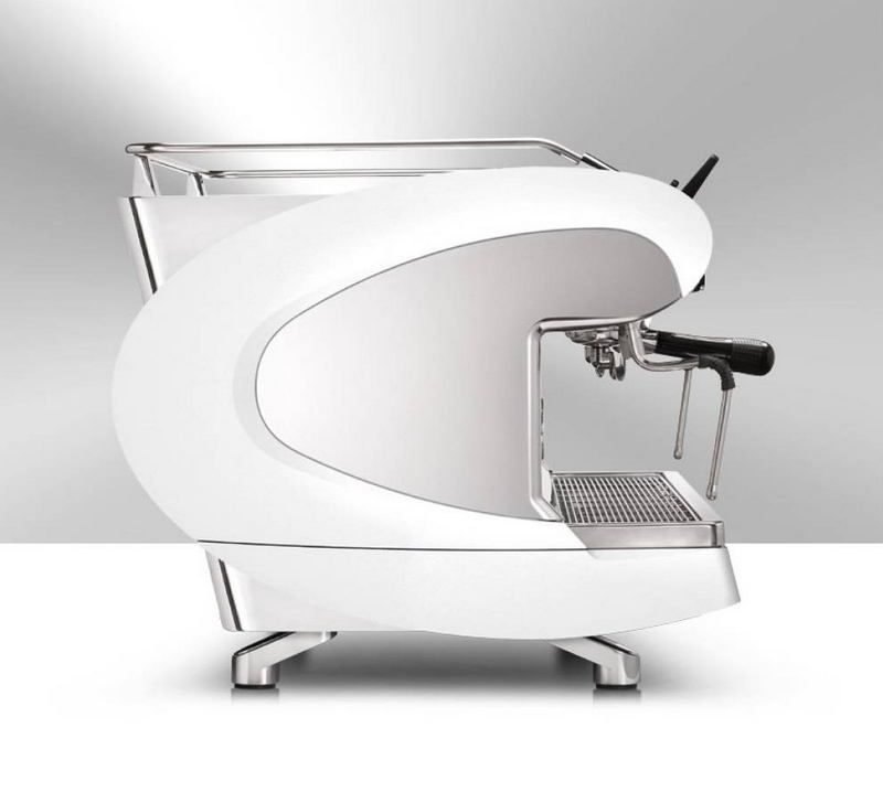 Фото Кофемашина рожковая Nuova Simonelli Aurelia WAVE T3 2Gr 380V pearl группа/белый жемчуг/самоочистка 8